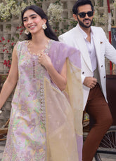 Carnation By Rang Rasiya Embroidered Lawn 3 Piece Unstitched Suit RR25CLFE D-04 LARA